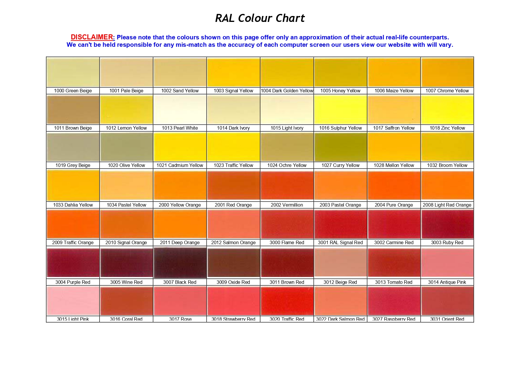 Color Shades 
