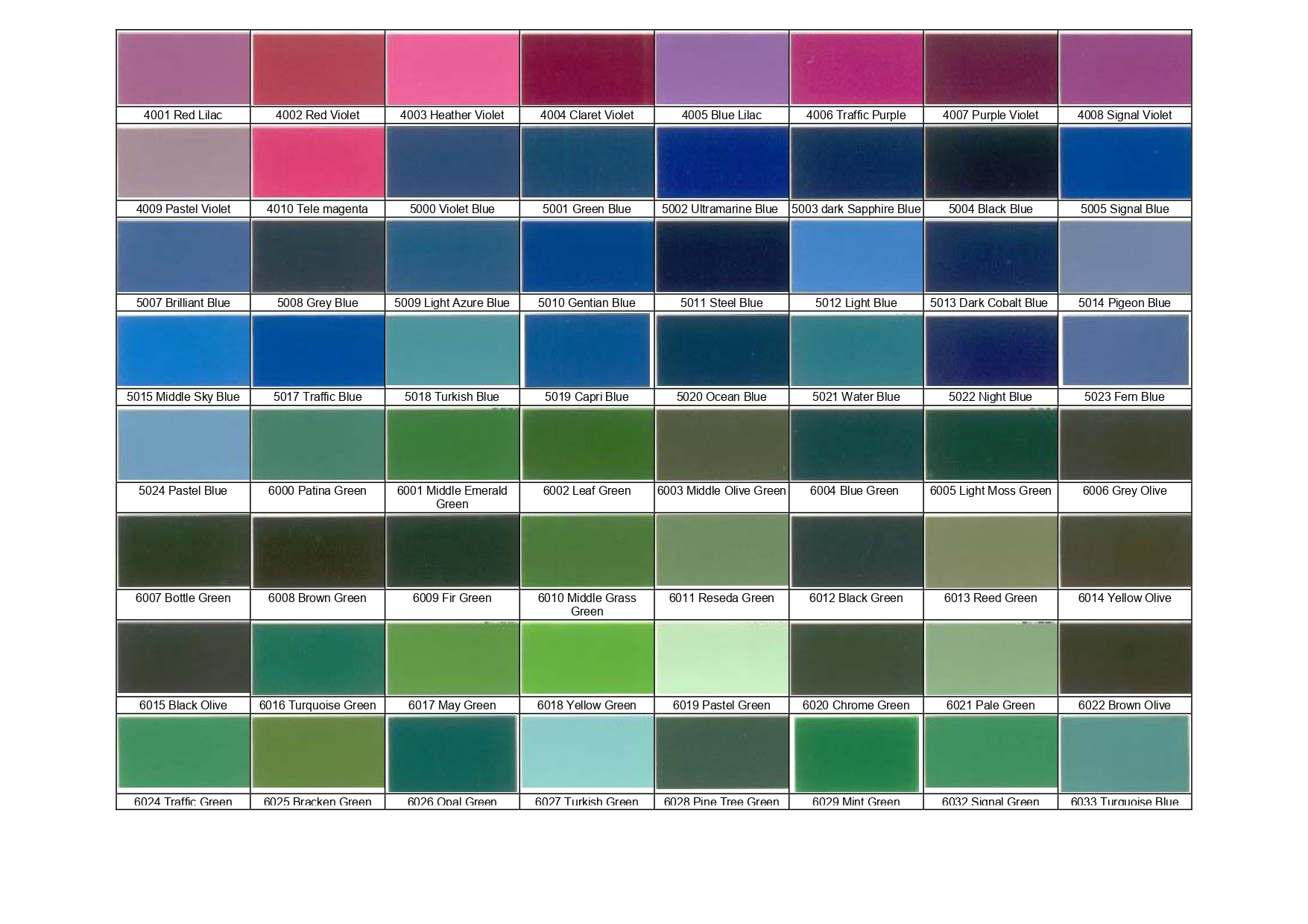 Color Shades 